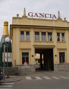 La sede storica della Gancia a Canelli (Asti)