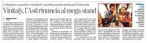 L'articolo pubblicato sulle pagine astigiane de La Stampa di Torino