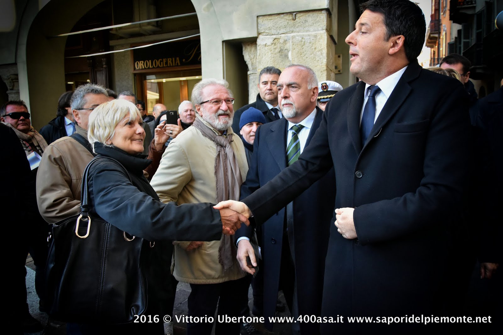 8 novembre 2016 Asti visita di Matteo Renzi - fotografia di Vittorio Ubertone